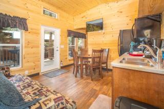 The Blue Devil Cabin #5 at Blue Spruce RV Park & Cabins - 2