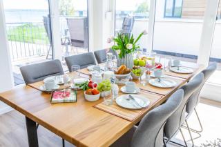 Hangar 19 Luxusapartment mit Sauna, Kamin und Seeblick H4W3 - Schwerin - 4