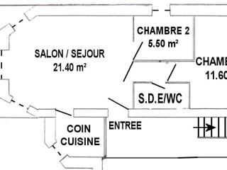 Gîte à Tharon: 2 chambres, terrasse, parking, proche mer - FR-1-306-1026 - Saint-Michel-Chef-Chef - 9