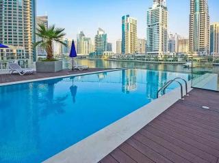 New apt in Dubai Marina with balcony and sea view - Dubai - 5