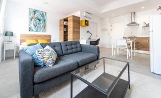 Acogedor estudio a metros de la playa, con zonas comunes y terraza 3B - Valencia - 0