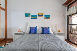 Vista DE CINEMA do 19 andar da Praia BARRA da TIJUCA - Portaria 24h, Estacionamento, Wi-Fi 35mbps, Ar Condicionado - BANHEIRO RECEM REFORMADO - Rio de Janeiro - 7
