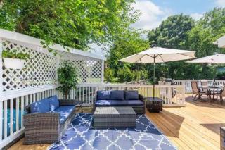 Lrge 5 BR 9 Beds Near DC-Pool, Hot Tub, Gym, Game Rm, Fire Pit - Bowie - 6