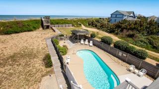 SSV124, Aint Life Grand- Oceanfront, Private Pool, Private Beach Access, Hot Tub - Sanderling - 5