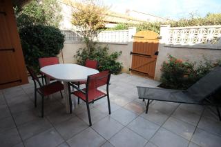 Maison de vacances, 4 à 5 couchages, cuisine séjour climatisé dans résidence avec piscine, les Jardins de Portiragnes, 500m de la mer, LRJP31 - Portiragnes - 9