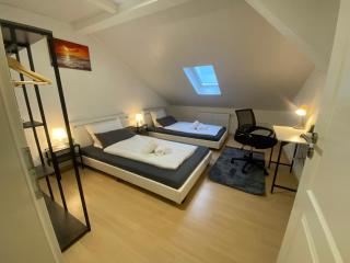 Deluxe Business Suite mit Netflix Premium & Parkplatz, zentral zu Audi & Schwarz Gruppe with 2 Bedrooms - Bad Friedrichshall - 3