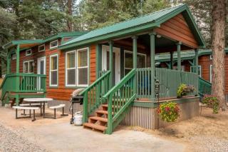 The Wolf Den Cabin #13 at Blue Spruce RV Park & Cabins - Tuckerville - 0