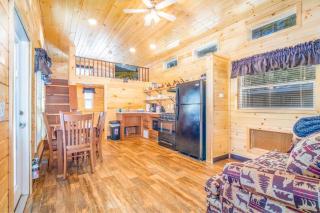 The Wolf Den Cabin #13 at Blue Spruce RV Park & Cabins - Tuckerville - 5