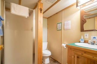 The Cottonwood Cabin #17 at Blue Spruce RV Park & Cabins - Tuckerville - 1