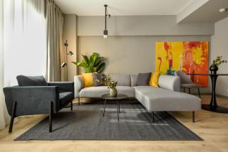 Luxury Apartment near Radisson Hotel - Wall Projector & Modern Design - Bucharest - 8
