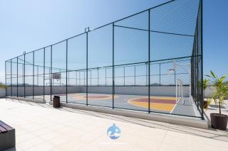 Apartamento a 150m da PRAIA com Ar-condicionado, Wi-Fi Condomínio com PISCINA, quadra de esportes Playground infantil a 15 minutos do Beto Carreiro - Piçarras - 6