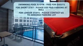 Studio with Netflix, 55in TV, 200Mbs net, in heart of Makati - Manila - 8
