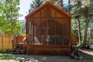 The Weminuche Cabin #80 at Blue Spruce RV Park & Cabins - Tuckerville - 8