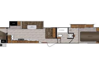 Fully Setup RV for Glamping #27 at Blue Spruce RV Park & Cabins - Tuckerville - 6