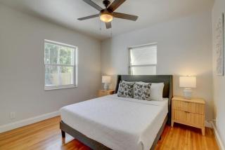 Tranquil Poolside Bliss Pergola Deck Turf Yard - 1