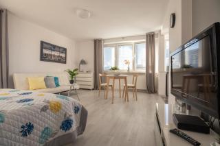 AC and Fast Wifi Modern Big Studio Apartment Emilii Plater 55 - Varsavia - 1