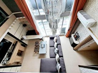Custom Design Loft With City Views And Rooftop Pool - Makkasan - 0