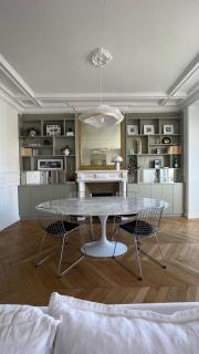 Grand appartement Haussmannien à 12 min de Paris - chic spacious classic Parisian apartment - Enghien-les-Bains - 0