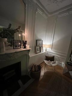 Grand appartement Haussmannien à 12 min de Paris - chic spacious classic Parisian apartment - 7