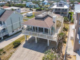 Beachfront home with wrap around deck and rooftop deck - 6320 S. Atlantic - 0