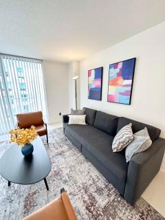 36th floor Brickell bay view 1BR 2 Queens and Sofa Bed - Miami - 4