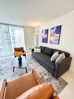 36th floor Brickell bay view 1BR 2 Queens and Sofa Bed - Miami - 5