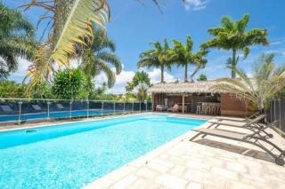 Villa Tikitanga avec piscine 10X5m à 650m de la mer - Saint-François - 9