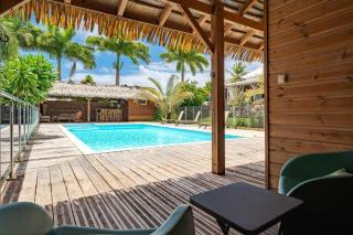Villa Tikitanga avec piscine 10X5m à 650m de la mer - Saint-François - 8
