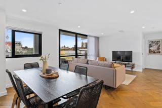 Sleek City Pad with a Garden Rooftop - 1