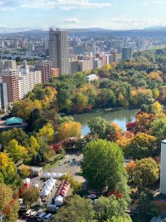 Nakajima Park stay AMS tower 31F Panoramic view of Nakajima Park - Sapporo - 7