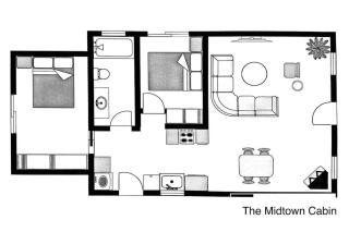 Pet-Friendly Cozy Midtown Cabin Retreat - Gibbs - 9