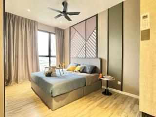 Modern 2B2B apt near Mid Valley - Wifi - Infinity Pool - Gym - Kuala Lumpur - 3