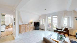 FeWo direkt am Strand mit Meerblick und Balkon,Villa Glückspilz, Binz - Binz - 4