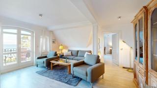 FeWo direkt am Strand mit Meerblick und Balkon,Villa Glückspilz, Binz - Binz - 5