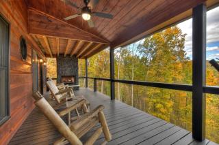 High Camp Retreat w Mtn View Hot Tub Pool Table - Blue Ridge - 1