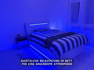 Suite Lombardi - Terrasse, Babybett, Doppelbett, Waschmaschine, Ruhige Lage - Bieber - 5