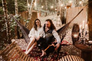Jurty z widokiem, prywatna balia- DZIKOLAS GLAMPING - Krasnobród - 2