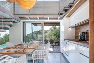 New Modern Villa Domus Rodia with private pool & BBQ, 4km from nearest beach - Marioú - 7