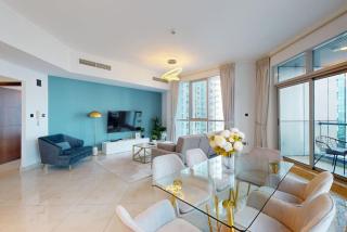 Torch Tower - Colourful Two Bedroom with City View - Dubai - 6