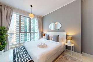 Torch Tower - Colourful Two Bedroom with City View - Dubai - 8