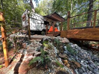 Secluded RV with private hot tub - Rutherfordton - 0