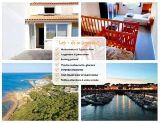 "LA MAISONETTE DU PORT" Logement, 6 personnes, proche mer et port, parking privé - Talmont - 9