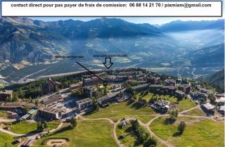 T2 Immeuble Chanteclerc 6 personnes 37m2 PRALOUP 1600 - Uvernet-Fours - 7