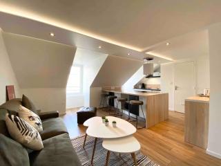 LE PINGOUIN - Beau T2 entre Gare et centre - Commerces au pied de l'immeuble - Quimper - 7