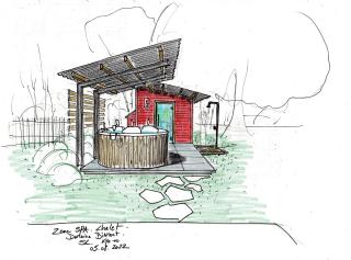 Cabanes avec jacuzzi les pieds dans la vignes - - 3