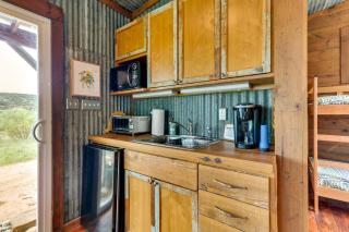 Rustic Eco-Cabin Llano River Getaway on 68 Acres! - Mason - 3