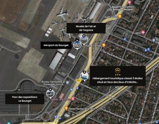 Hébergement touristique de luxe proche de Paris avec parking gratuit, situé face au parc des expositions et de l'aéroport du Bourget, à 15 min de CDG - Le Blanc-Mesnil - 9