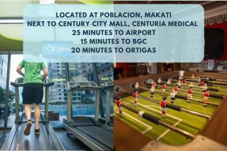 Penthouse at Poblacion - 200Mbs net - 50in TV - Awesome view - Manila - 4