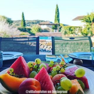 Villa Font Vive - Chambres d'hôtes éco-labellisées avec cuisine - Confort, calme et vue exceptionnels ! - Grospierres - 6