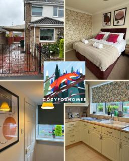 Tennyson House - Cul De Sac 3 Bedroom House for Families, Business Travellers, Contractors, Free Parking & Wifi, Nice Garden - Royal Wootton Bassett - 0
